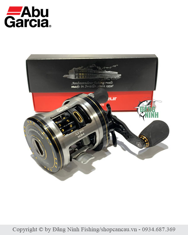 Máy câu ngang Abu Garcia Ambassaduer Morrum ZX - 3601 - Made